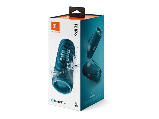 JBL Flip 6 Blue Portable Bluetooth Speaker and Divvi Case Kit