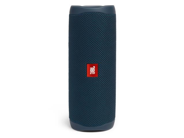 JBL Flip 5 Blue Portable Bluetooth Speaker w/divvi! Hardshell Case