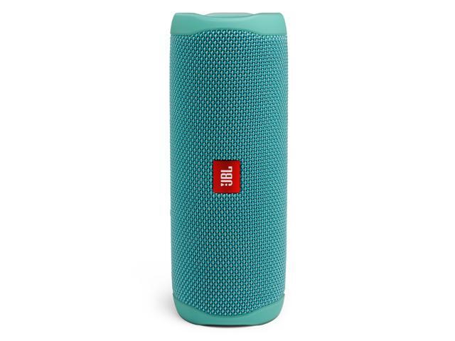 JBL Flip 5 Teal Portable Bluetooth Speaker w/divvi! Hardshell Case