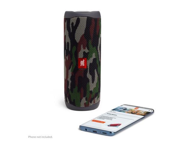 JBL Flip 5 Camoflage Portable Bluetooth Speaker w/divvi! Hardshell Case