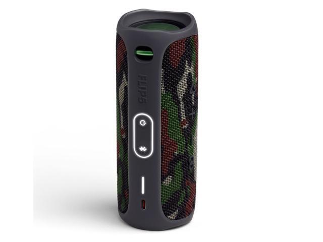 JBL Flip 5 Camoflage Portable Bluetooth Speaker w/divvi! Hardshell Case
