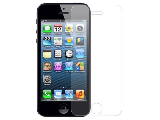 2X Tempered Glass 9H Hard Screen Protector Guard for iPhone 5 5s 5c