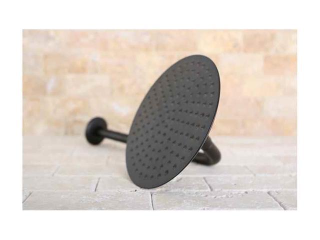 Kingston Brass K136A5CK Victorian 8' Dia. Brass Shower Head with 12' Shower Arm