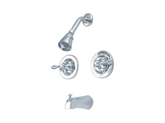 Photos - Other sanitary accessories Kingston Brass GKB661AL Tub and Shower, Faucet, Polished Chrome 1705977 