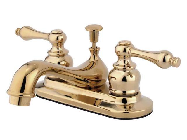 Photos - Other sanitary accessories Kingston Brass KB602AL Two Handle 4 in. Centerset Lavatory Faucet with Ret 