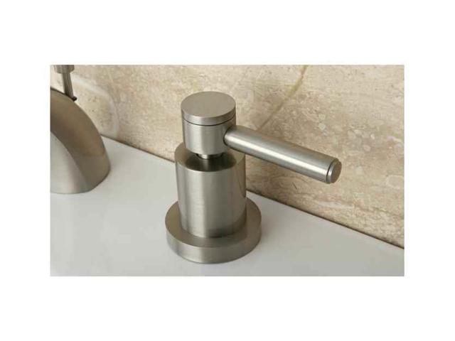 Photos - Other sanitary accessories Kingston Brass Two Handle 4' to 8' Mini Widespread Lavatory Faucet with Brass Pop-up in S 