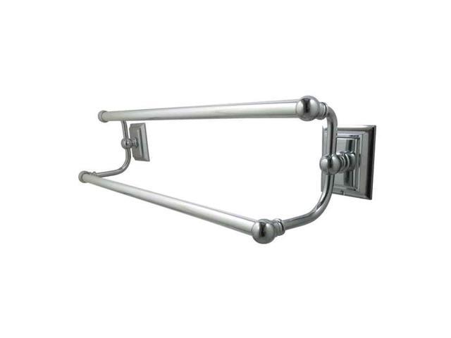 Photos - Other sanitary accessories Kingston Brass Contemporary Dual Towel Bar in Polished Chrome Finish 663370312007 