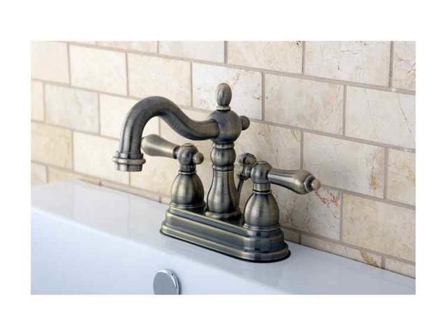 Photos - Other sanitary accessories Kingston Brass KB1603AL Heritage 4-Inch Centerset Lavatory Faucet with Met 