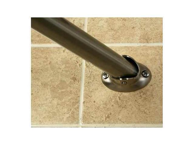 Kingston Brass Adjustable Hotel Curved Shower RodSn