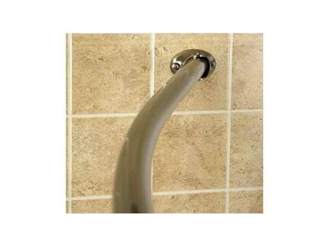 Kingston Brass Adjustable Hotel Curved Shower RodSn