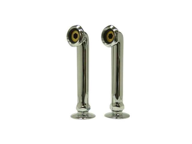 Kingston Brass CC6RS1 6 in. Deck Mount Risers for Clawfoot Tub Faucet