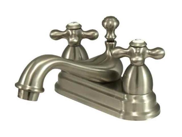 Photos - Other sanitary accessories Kingston Brass KS3608AX Two Handle 4 in. Centerset Lavatory Faucet with Br 