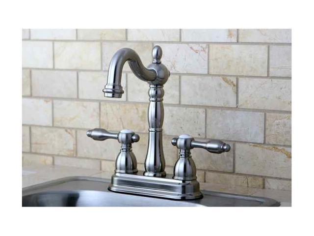 Photos - Toilet Paper Holder Kingston Brass KB1498TAL Tudor 4' Center Bar Faucet 