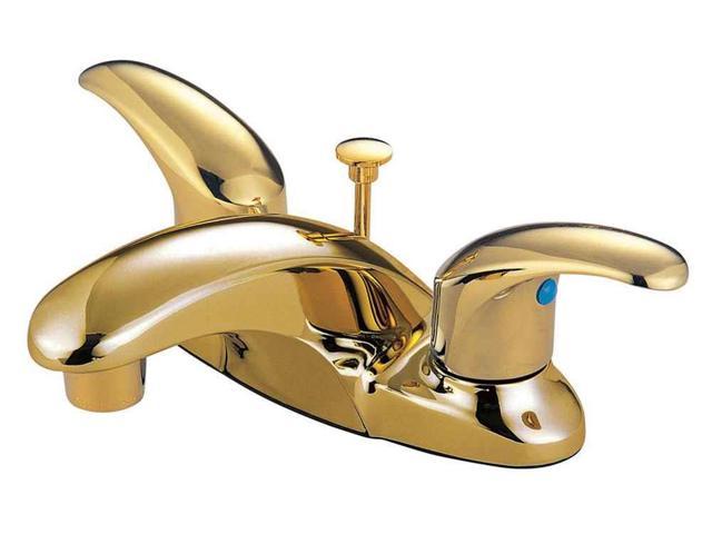 Photos - Other sanitary accessories Kingston Brass KB6622LL Two Handle 4 in. Centerset Lavatory Faucet with Re 