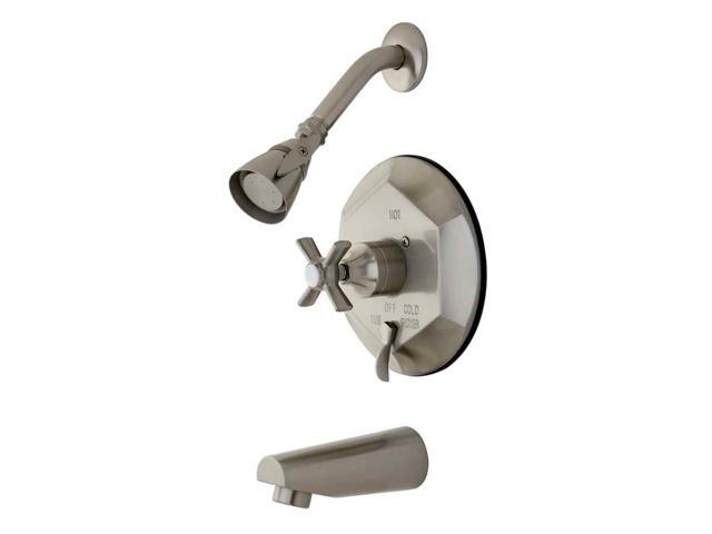 Kingston Brass KB46380ZX Millennium Tub/Shower Faucet, Satin Nickel