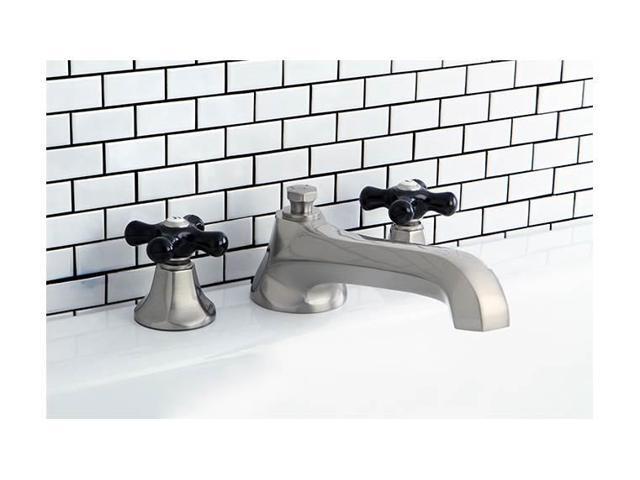 Roman Traditional Tub Filler in Satin Nickel Finish