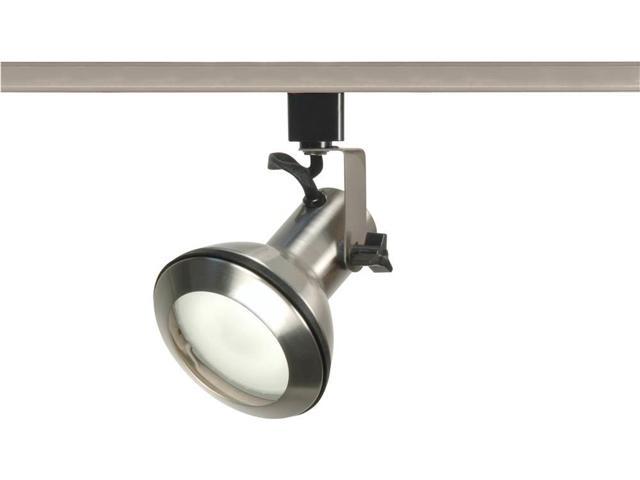 Photos - Chandelier / Lamp NuVo Euro Style Track Head Light in Brushed Nickel Finish 045923403316 
