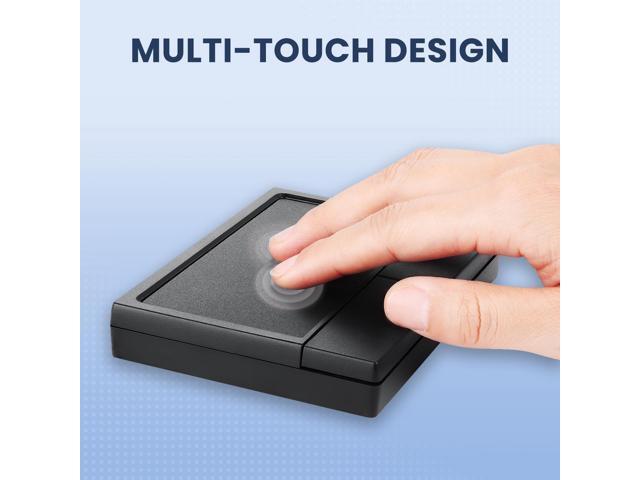 Perixx PERIPAD-504 Wired USB Multigesture Touchpad Large Tracking Surface Left & Right Buttons