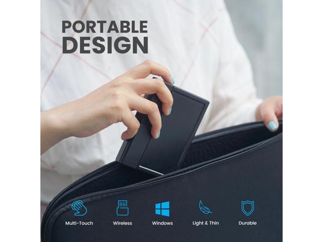 Perixx PERIPAD-704 Wireless Touchpad with Large Tracking Surface and Multigesture Control