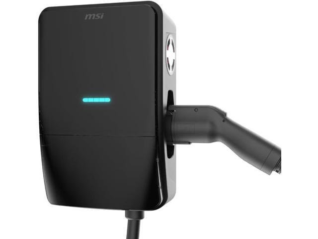 MSI EV Life NACS NEMA 14-50, Level 2 Charger, 240V, 40A, 9.6KW, IP55 Rated-Water and dust Resistant, IK08 Impact Resistant, UL2594 Certified,...
