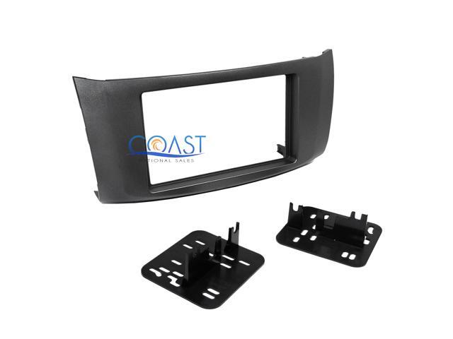 Metra - Dash Kit for Select 2013-2019 Nissan Sentra DDIN - Gray