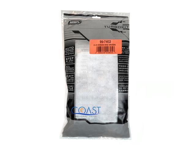 Metra - Dash Kit for Select 2003-2005 Nissan 350Z DIN DDIN - Black