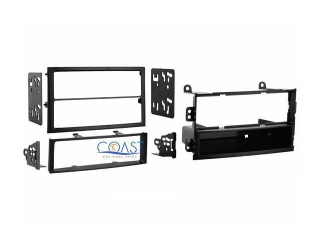 Metra - Dash Kit for Select 2003-2005 Nissan 350Z DIN DDIN - Black - image 2