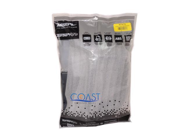 Metra - Dash Kit for Select 2009-2013 Honda Fit DIN - Silver - image 2