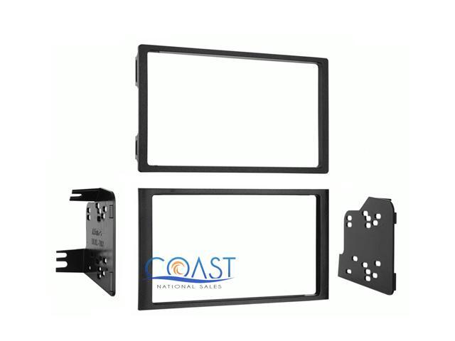 Metra - Dash Kit for Select 2003-2008 Honda Pilot DDIN - Black - image 5