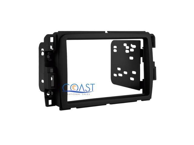 Metra - Dash Kit for Select 2013-2018 Chevrolet GMC Traverse Acadia Enclave Traverse DDIN - Black - image 2