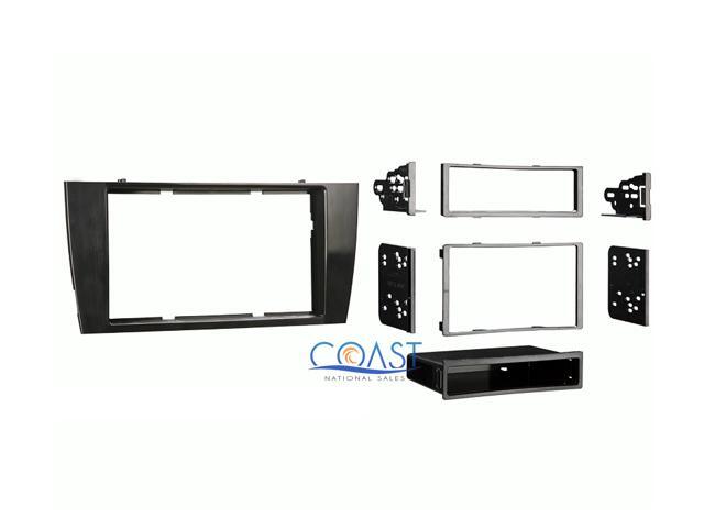 Metra - Dash Kit for Select 2001-2008 Jaguar S-Type DIN DDIN - Black