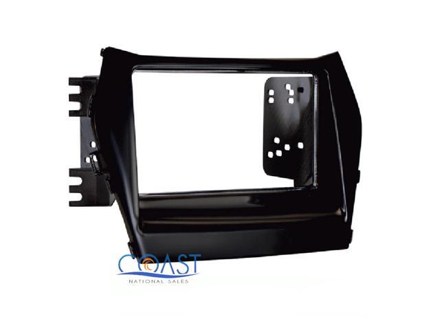 Metra - Dash Kit for Select 2013-2018 Hyundai Santa Fe Santa Fe DDIN - Black