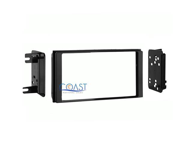 Metra - Dash Kit for Select 2008-2014 Subaru DDIN - Black - image 2