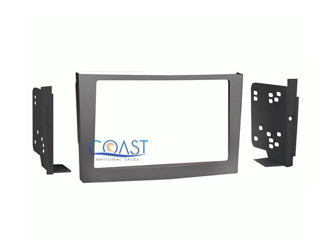 Metra - Dash Kit for Select 2008-2009 Saturn Astra DDIN - Silver - image 2