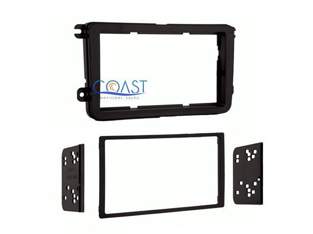 Metra - Dash Kit for Select 2016-2019 Volkswagen Beetle DDIN - Matte Black - image 2