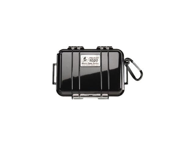 Pelican PL1020B Medium Micro Case Solid Black Interior Measurement 5 3