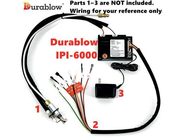 Durablow Fireplace Electronic IPI Pilot Ignition Control Module Replacement for Dexen 593-592, GM-6KA, Hearth Home Technologies HHT 350-M