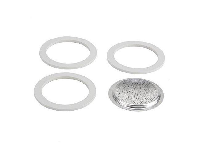 Bialetti Replacement Gasket & Filter for 6 Cup Espresso Maker photo