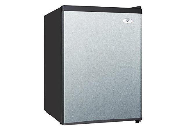 Photos - Cooker Steel SUNPENTOWN RF-244SS 2.4 cu.ft. Compact Refrigerator in Stainless  - E 