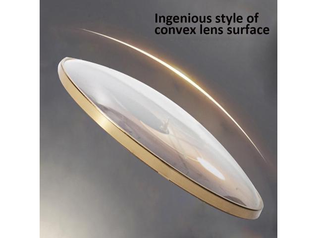 Nordic quartz wall clock silent ultrathin fashion PVC frame Tempered glass environment-friendly wooden backing White