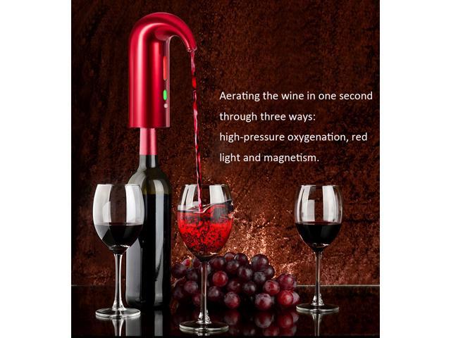 Multiple-smart electric wine aerator & dispenser