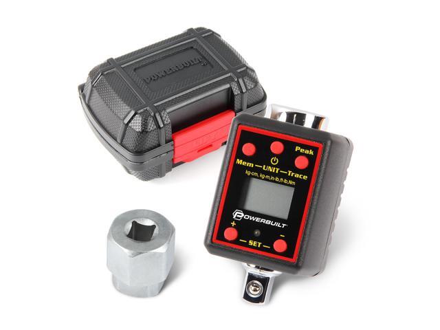 Powerbuilt 3/8-Inch Drive Digital Torque Adapter - 940963