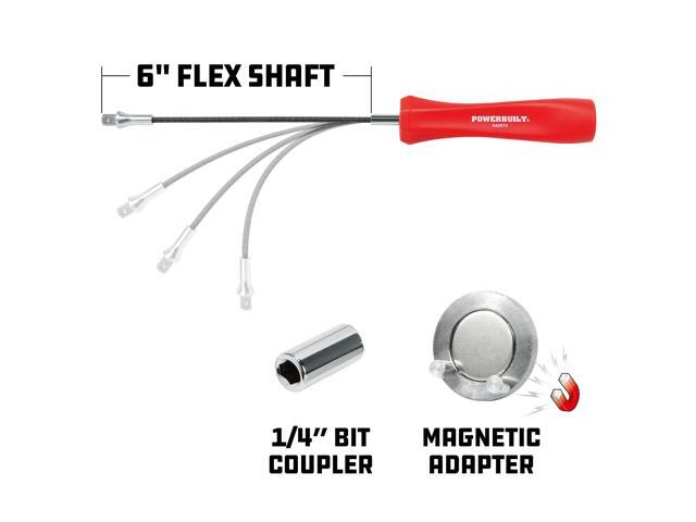 Powerbuilt Magnetic Oil Drain Plug Remover Tool - 942072