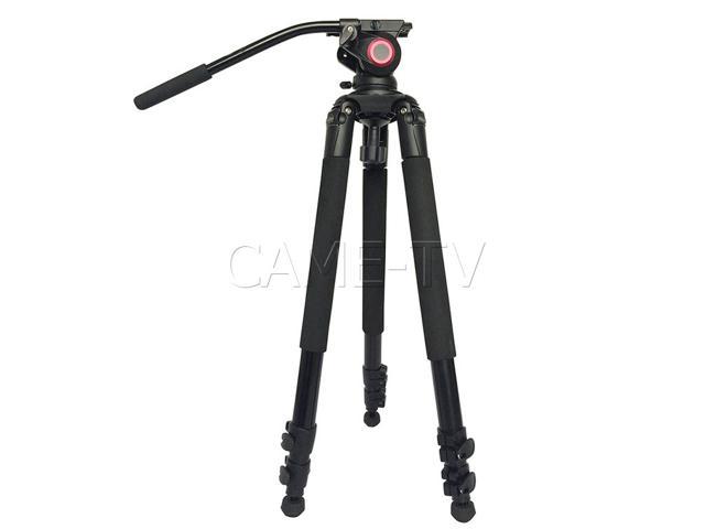 Photos - Other photo accessories CAME-TV Aluminum Video Tripod With Fluid Bowl Head Max Load 22 Lbs 701A CA 