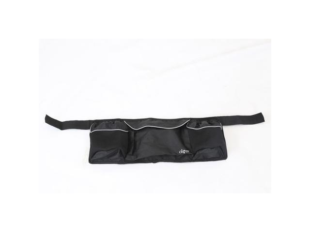 Clevr Bike Trailer Storage Cup Holder Bag Black
