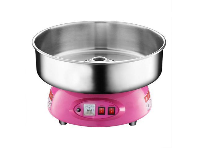 PartyHut Compact Commercial Cotton Candy Machine Party Candy Floss Maker Pink