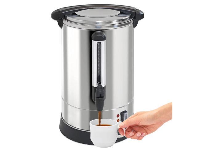 PartyHut 100-Cup Commercial Coffee Urn Brewing Broiler Coffee Maker