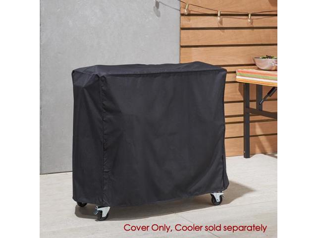 Clevr Cooler Cart Cover, Fits Most 80 Quart Rolling Ice Chest Water Resistant