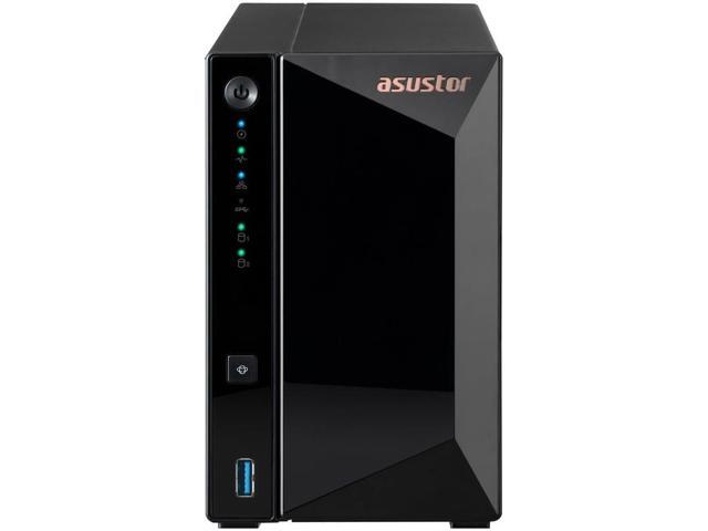 Asustor AS3302T v2 Drivestor 2 Pro Gen2 2 Bay NAS, Quad-Core 1.7GHz CPU, 2.5Gbe Port, 2GB DDR4 (Diskless)