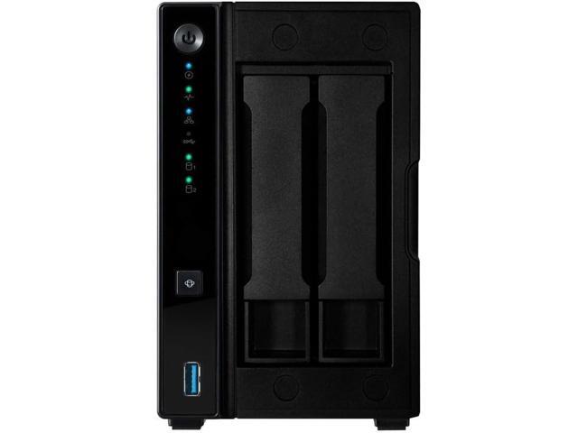 Asustor AS3302T v2 Drivestor 2 Pro Gen2 2 Bay NAS, Quad-Core 1.7GHz CPU, 2.5Gbe Port, 2GB DDR4 (Diskless)